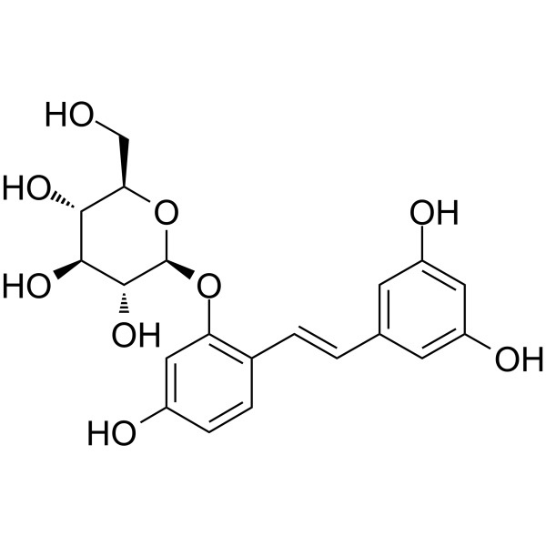 Oxyresveratrol 2-O-β-D-glucopyranoside 392274-22-5